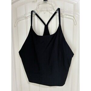 Old Navy Active PowerSoft Sports Bra Black Sz XL